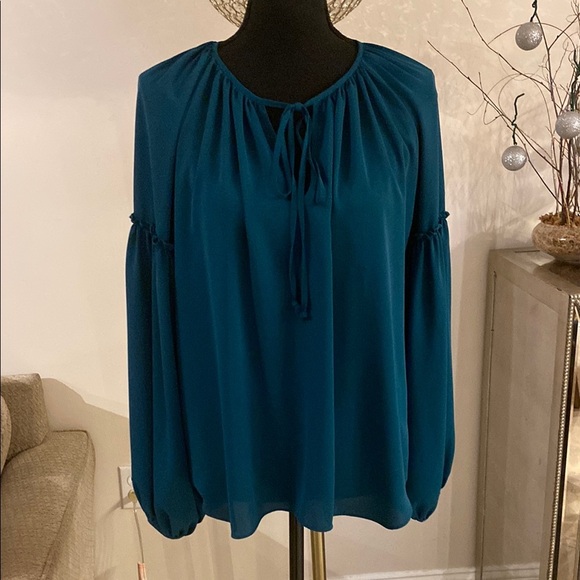 Amanda Uprichard Green Women's Blouse size small - Picture 1 of 6